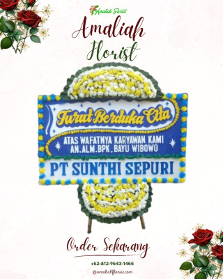 Papan Bunga Duka di Pegambiran