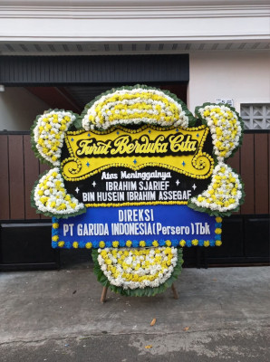 Papan Bunga Duka di Pegambiran